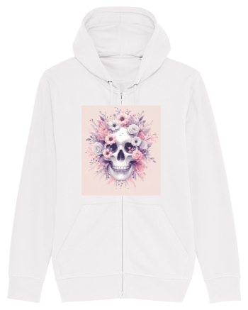 Skull/Craniu in diferite stiluri 08 White