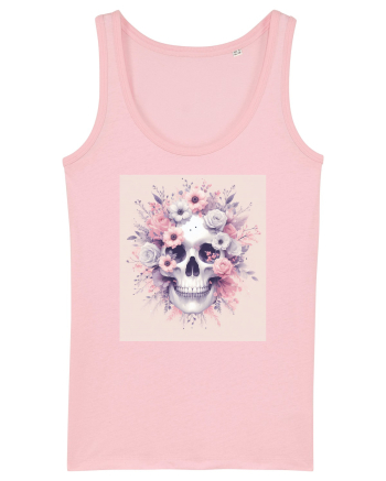 Skull/Craniu in diferite stiluri 08 Cotton Pink