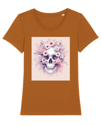 Skull/Craniu in diferite stiluri 08 Roasted Orange