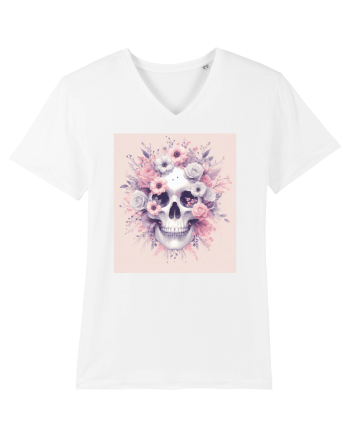 Skull/Craniu in diferite stiluri 08 White
