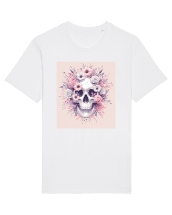 Skull/Craniu in diferite stiluri 08 White