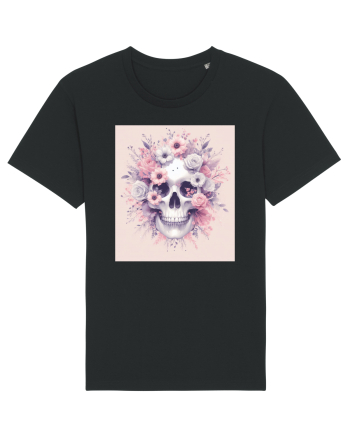 Skull/Craniu in diferite stiluri 08 Black