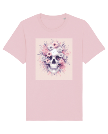 Skull/Craniu in diferite stiluri 08 Cotton Pink