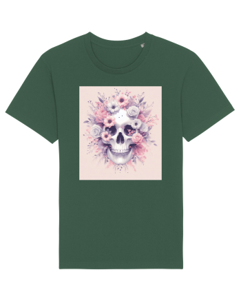 Skull/Craniu in diferite stiluri 08 Bottle Green