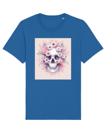 Skull/Craniu in diferite stiluri 08 Royal Blue