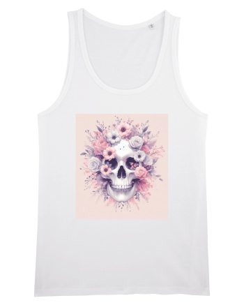 Skull/Craniu in diferite stiluri 08 White