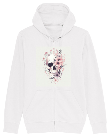 Skull/Craniu in diferite stiluri 09 White