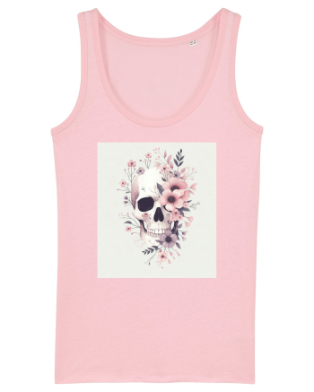 Skull/Craniu in diferite stiluri 09 Cotton Pink