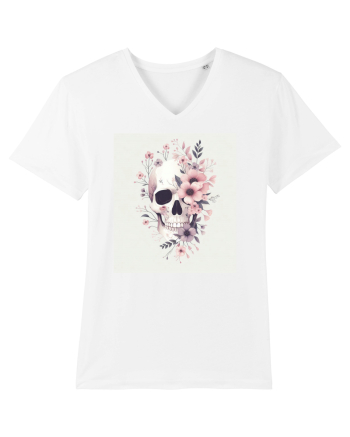 Skull/Craniu in diferite stiluri 09 White