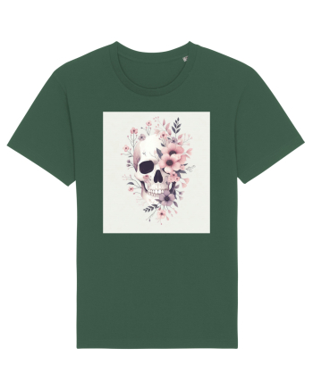 Skull/Craniu in diferite stiluri 09 Bottle Green
