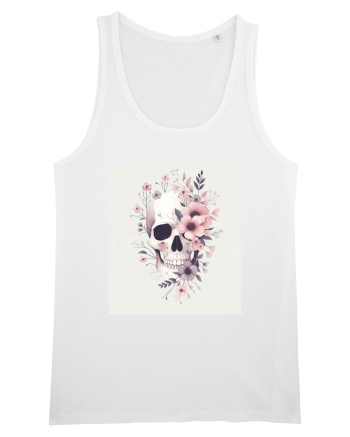 Skull/Craniu in diferite stiluri 09 White