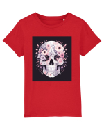 Skull/Craniu in diferite stiluri 11 Tricou mânecă scurtă  Copii Mini Creator