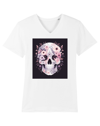 Skull/Craniu in diferite stiluri 11 White