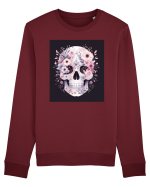 Skull/Craniu in diferite stiluri 11 Bluză mânecă lungă Unisex Rise