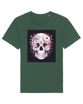 Skull/Craniu in diferite stiluri 11 Bottle Green