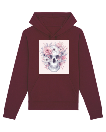 Skull/Craniu in diferite stiluri 12 Burgundy