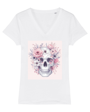 Skull/Craniu in diferite stiluri 12 White