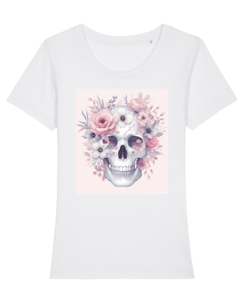 Skull/Craniu in diferite stiluri 12 White