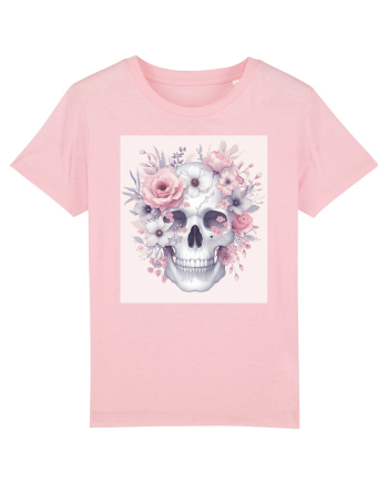 Skull/Craniu in diferite stiluri 12 Cotton Pink