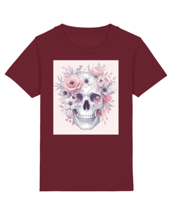 Skull/Craniu in diferite stiluri 12 Burgundy