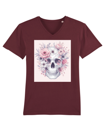 Skull/Craniu in diferite stiluri 12 Burgundy