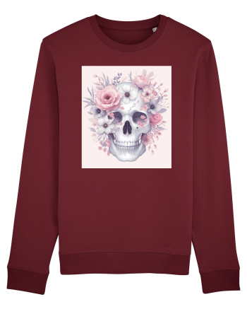 Skull/Craniu in diferite stiluri 12 Burgundy