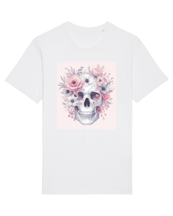 Skull/Craniu in diferite stiluri 12 White