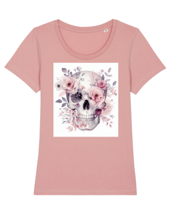 Skull/Craniu in diferite stiluri 13 Canyon Pink