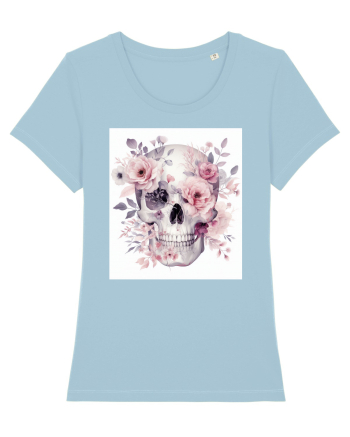 Skull/Craniu in diferite stiluri 13 Sky Blue