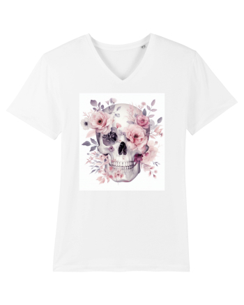 Skull/Craniu in diferite stiluri 13 White