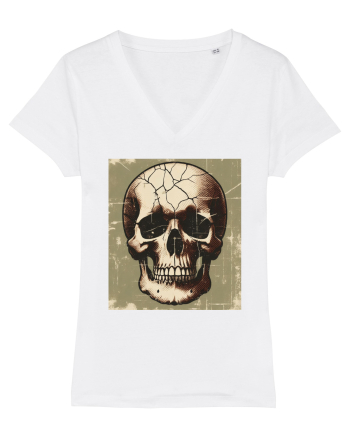 Skull/Craniu in diferite stiluri 14 White