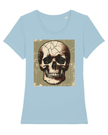 Skull/Craniu in diferite stiluri 14 Sky Blue