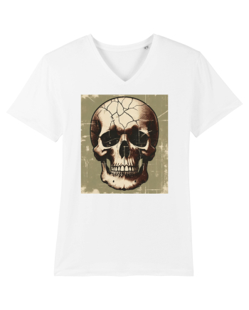 Skull/Craniu in diferite stiluri 14 White