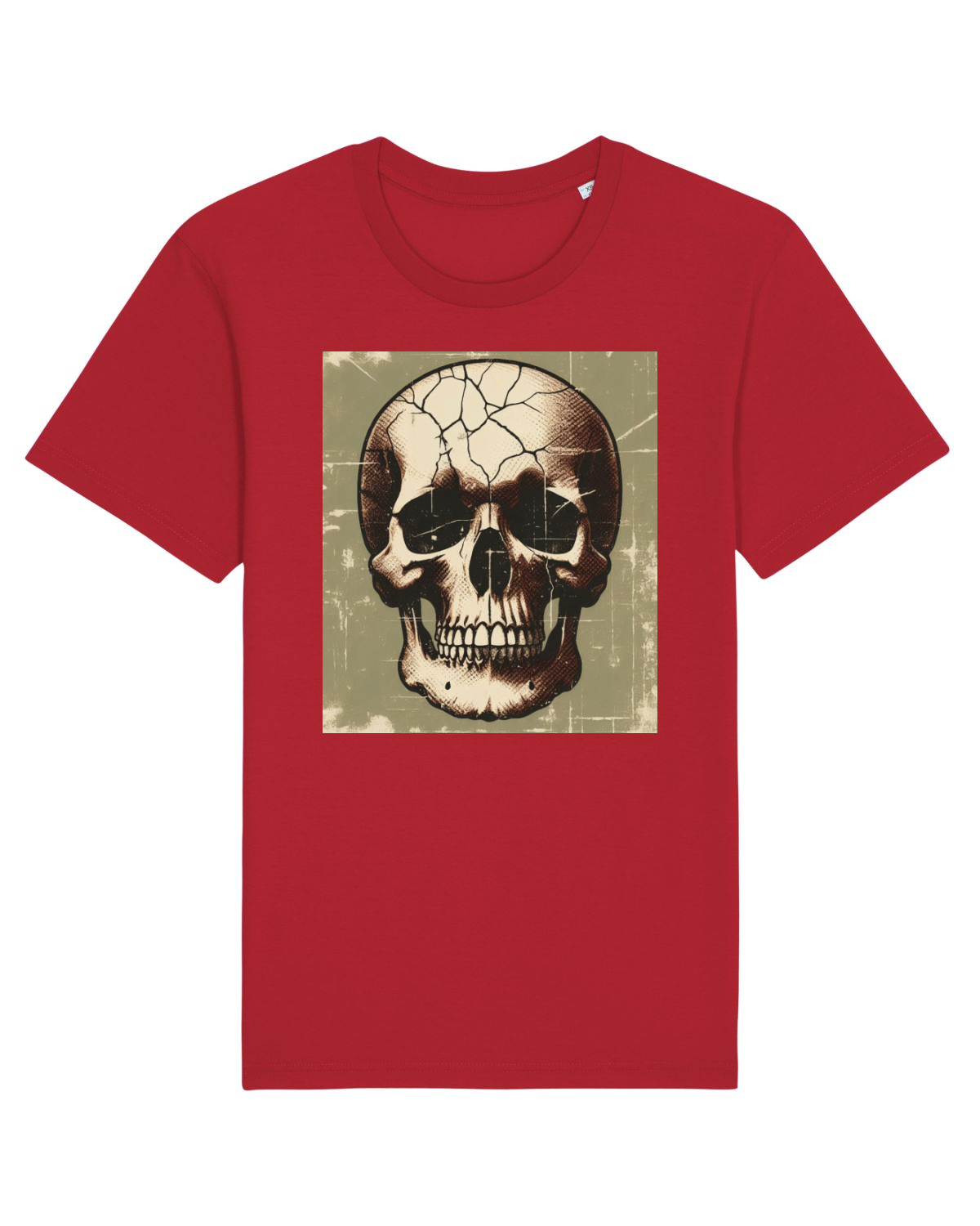 Tricou mânecă scurtă Unisex Rocker Red