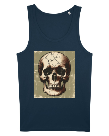 Skull/Craniu in diferite stiluri 14 Navy