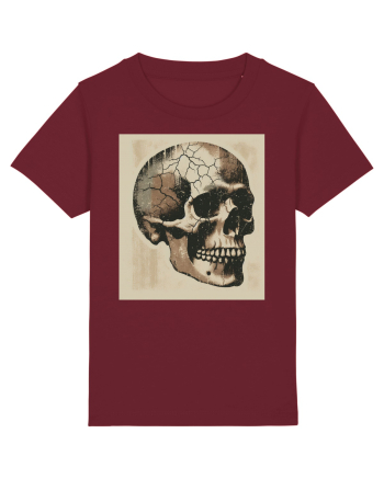 Skull/Craniu in diferite stiluri 15 Burgundy