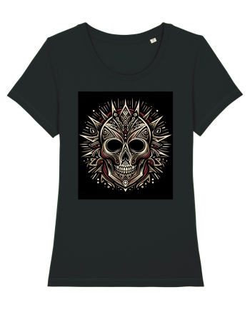 Skull/Craniu in diferite stiluri 16 Black
