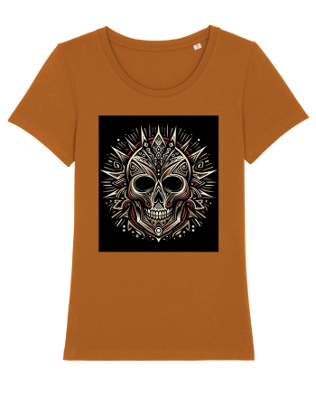 Skull/Craniu in diferite stiluri 16 Roasted Orange