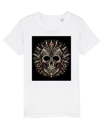 Skull/Craniu in diferite stiluri 16 White