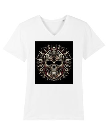 Skull/Craniu in diferite stiluri 16 White