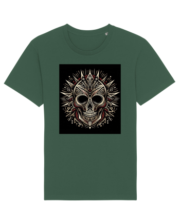 Skull/Craniu in diferite stiluri 16 Bottle Green