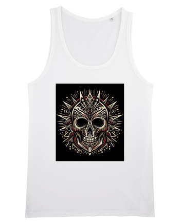 Skull/Craniu in diferite stiluri 16 White