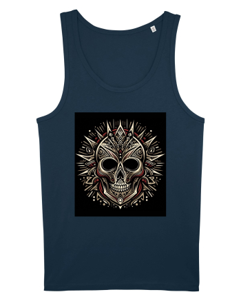 Skull/Craniu in diferite stiluri 16 Navy