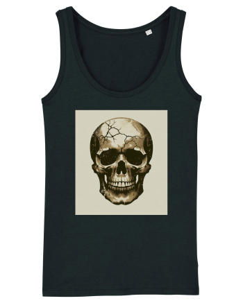 Skull/Craniu in diferite stiluri 17 Black