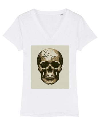 Skull/Craniu in diferite stiluri 17 White