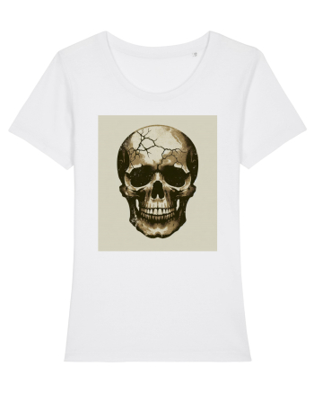 Skull/Craniu in diferite stiluri 17 White