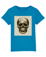 Skull/Craniu in diferite stiluri 17 Tricou mânecă scurtă  Copii Mini Creator