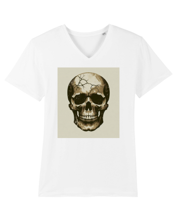 Skull/Craniu in diferite stiluri 17 White