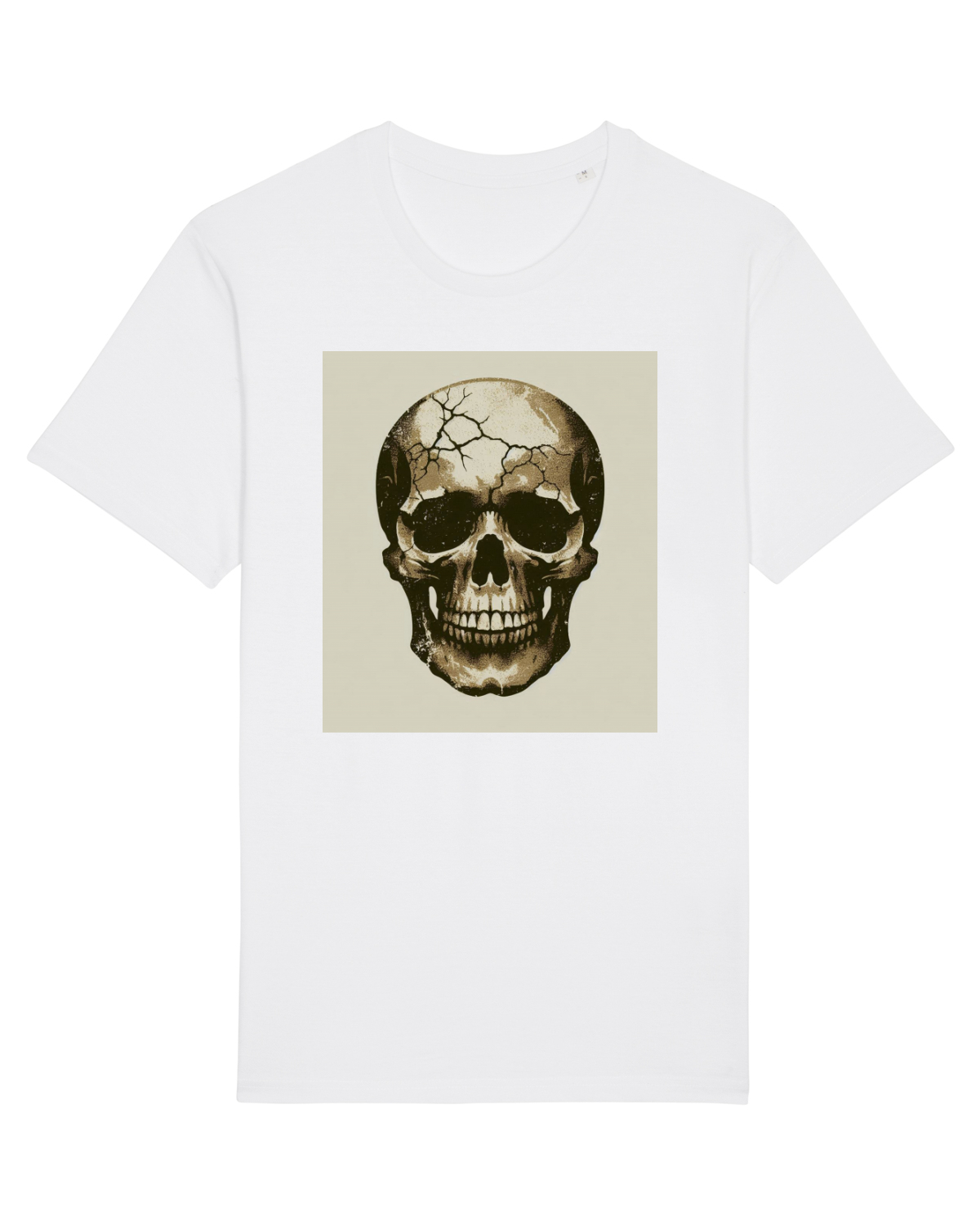 Tricou mânecă scurtă Unisex Rocker White