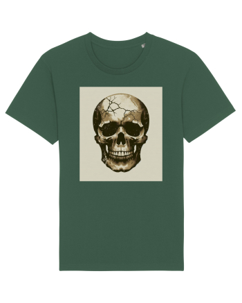 Skull/Craniu in diferite stiluri 17 Bottle Green